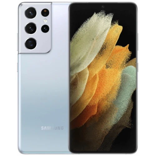 Смартфон Samsung Galaxy S21 Ultra 12GB/128GB (серебряный фантом)