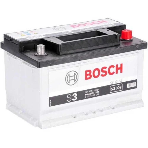 Автомобильный аккумулятор Bosch S3 007 (570144064) 70 А/ч