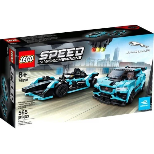 Конструктор LEGO Speed Champions 76898 Formula E Jaguar Racing и I-PACE eTROPHY