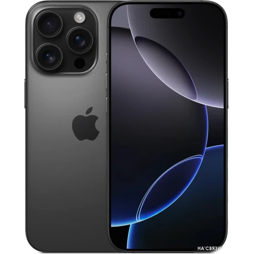 Смартфон Apple iPhone 16 Pro 128GB (черный титан)