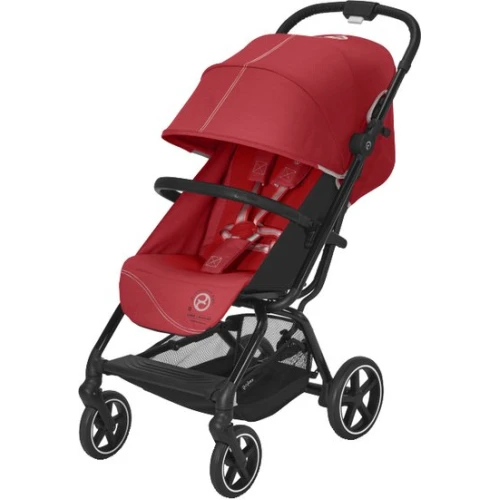 Коляска прогулочная «книга» Cybex Eezy S+2 2022 (hibiscus red)