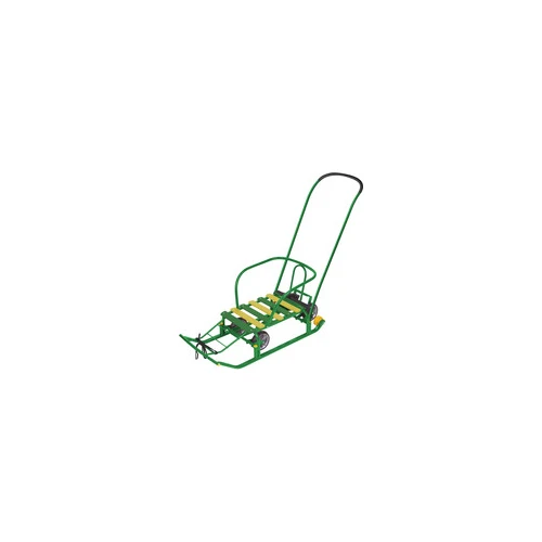Санки-коляска Nika Тимка 5 универсал (зеленый) в интернет-магазине НА'СВЯЗИ