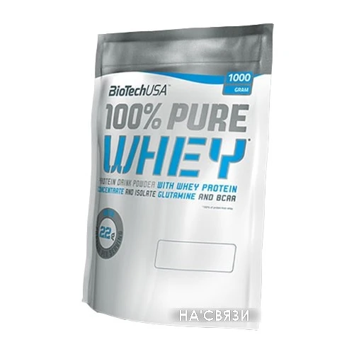 Протеин BioTech USA 100% Pure Whey (банан, 1000 г)