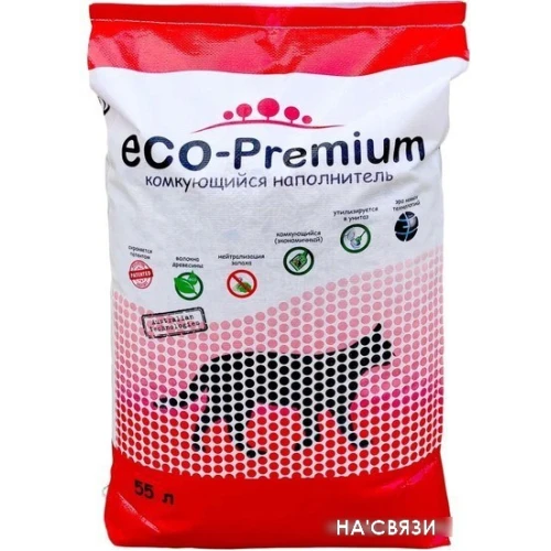 Наполнитель для туалета Eco-Premium Blue 55 л