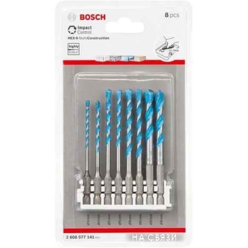 Набор оснастки Bosch 2608577141 (8 предметов)