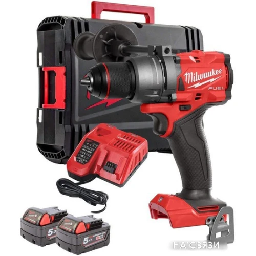 Ударная дрель-шуруповерт Milwaukee M18 FUEL M18FPD3-502X 4933479860 (с 2-мя АКБ, кейс)