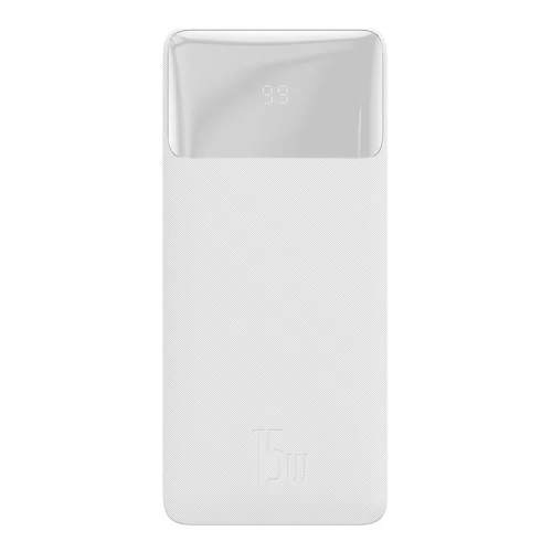 Портативное зарядное устройство Baseus Bipow Digital Display PPDML-I02 10000mAh (белый)