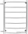 Полотенцесушитель Ростела Соната боковое подключение 1 1/4" 5 перекладин 50x60 см