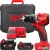 Ударная дрель-шуруповерт Milwaukee M18 M18BLPDRC-422C 4933492825 (с 2-мя АКБ 2 Ач + 4 Ач, кейс)