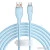 Кабель Baseus Pudding Series Fast Charging Cable 100W USB Type-C - USB Type-C (1.2 м, голубой)