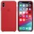 Накладка Apple iPhone Xs Max Silicone Case, красный