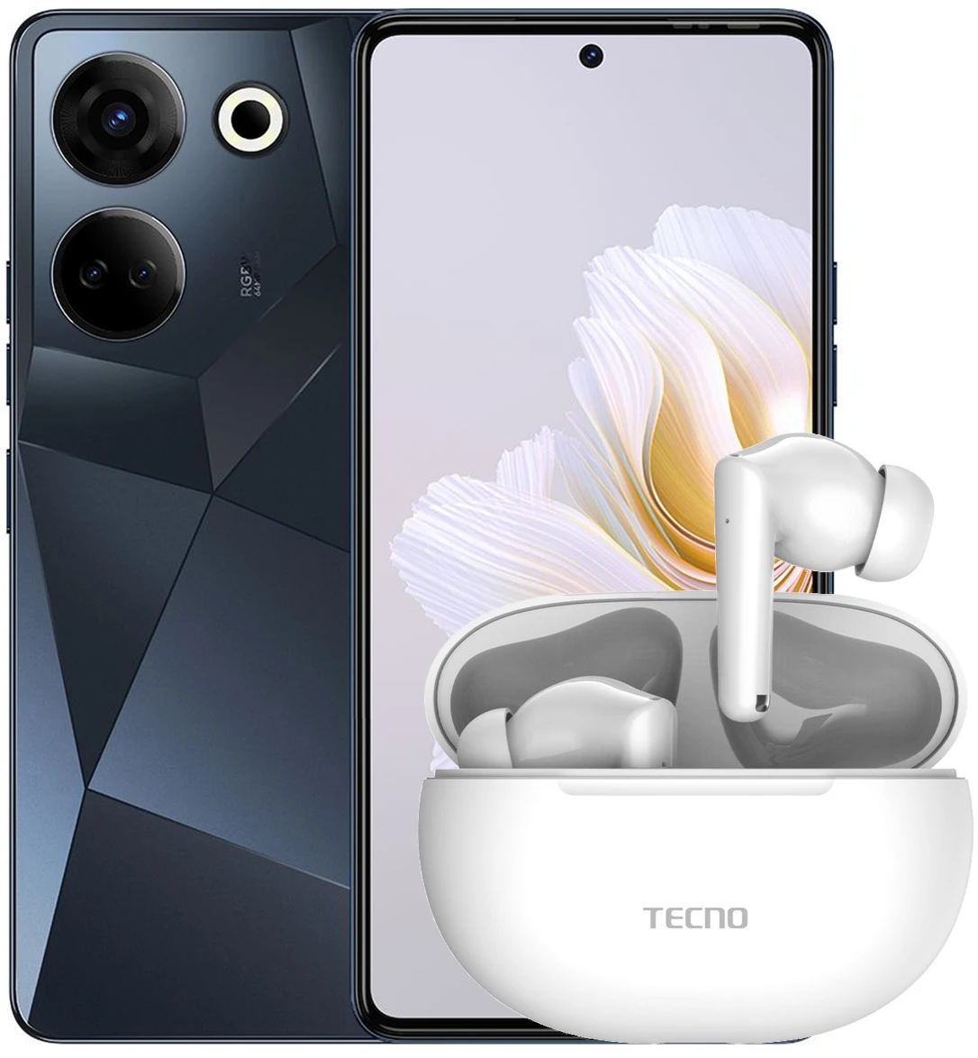 Смартфон Tecno Camon 20 Pro 8GB/256GB (черный) в интернет-магазине НА'СВЯЗИ