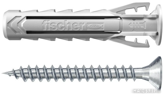 Дюбель универсальный Fischer SX Plus 8X40 S/Screw 568208 (50 шт)