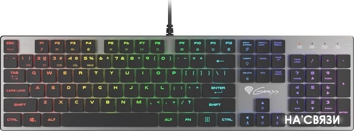 Клавиатура Genesis Thor 420 RGB (нет кириллицы) в интернет-магазине НА'СВЯЗИ