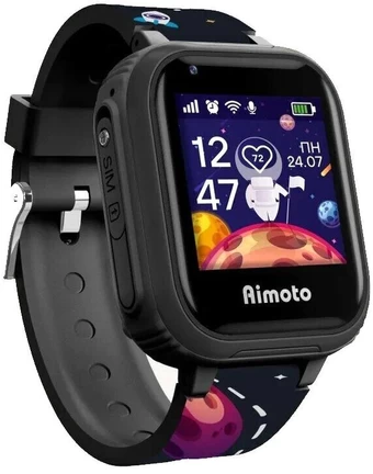 Детские умные часы Aimoto Pro 4G (космос) в интернет-магазине НА'СВЯЗИ