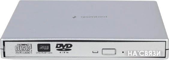 DVD привод Gembird DVD-USB-02-SV в интернет-магазине НА'СВЯЗИ