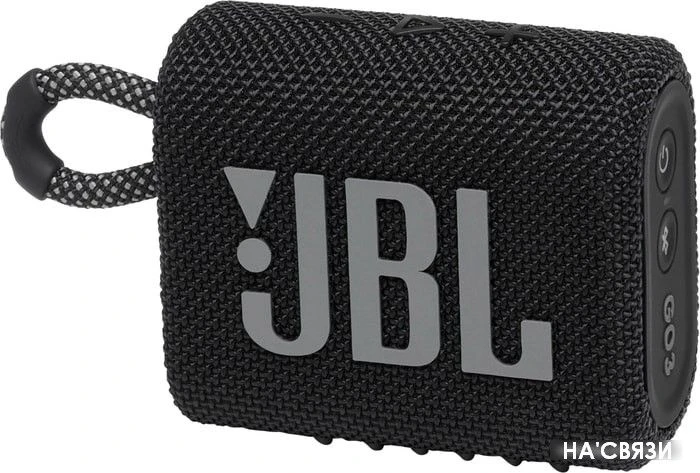 Беспроводная колонка JBL Go 3 (черный) в интернет-магазине НА'СВЯЗИ