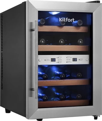 Винный шкаф Kitfort KT-2404 в интернет-магазине НА'СВЯЗИ